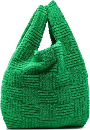 Bottega Veneta Borsa a spalla intrecciata - Verde
