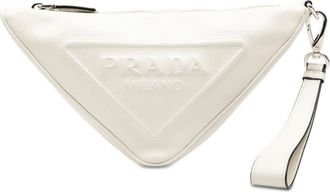 Prada Pre-owned Prada Grace Lux Triangle Wristlet Pouch Unisex 55E4ST6I775RQOX7
