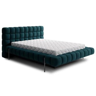 Petits Meubles Box cama 180x200 con somier madera de pino azul