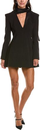 Bardot Sonia Shawl Collar Mini Dress