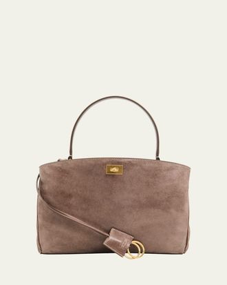 Balenciaga Rodeo Leather Top-Handle Bag