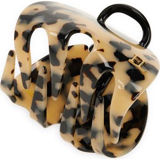 L. Erickson Signature Large Octo Clip in Ivory Tokyo at Nordstrom