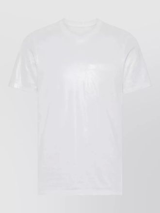 Maison Margiela jersey t shirt short sleeves crew neck pocket