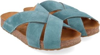 Haflinger Como Sandalen f&uuml;r Damen | t&uuml;rkis