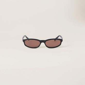 Miu Miu Miu Regard Sunglasses, Woman, Camel Lenses