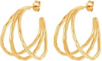 Dower & Hall Orecchini a cerchio - Oro