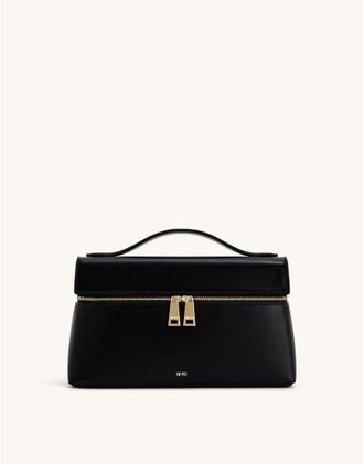 JW PEI Thea borsa vanity con manico superiore nera-Nero