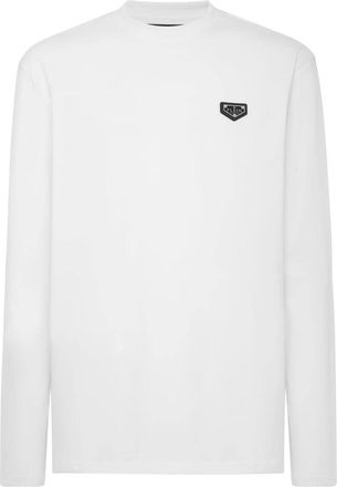 Philipp Plein Heren, Tops, Wit, Maat: 3XL Katoen