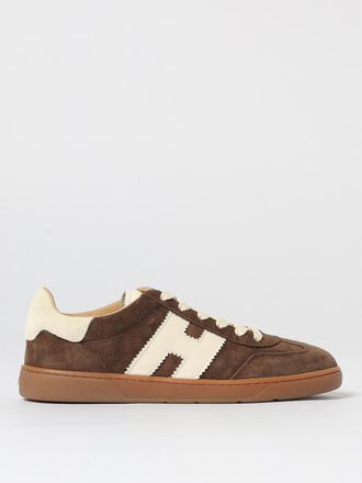 Hogan Cool Sneakers in Smooth and Suede Calfskin with H Logo