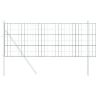 Berkfield Home Green Euro Fence Green 0.6x50 m Steel
