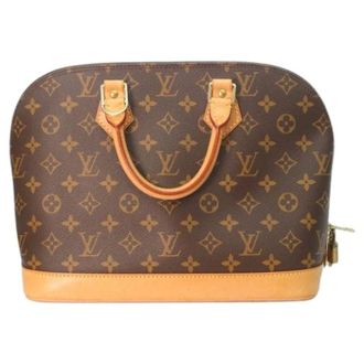 Louis Vuitton Pre-owned Handbags, female, Beige, Size: ONE SIZE Pre-owned Vintage Monogram Handbag