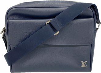 Louis Vuitton Navy Blue Shoulder Bag (Pre-Owned)