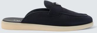 Prada Suede mules