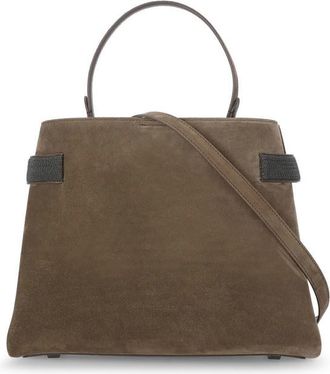 Brunello Cucinelli Suede Crossbody Bag