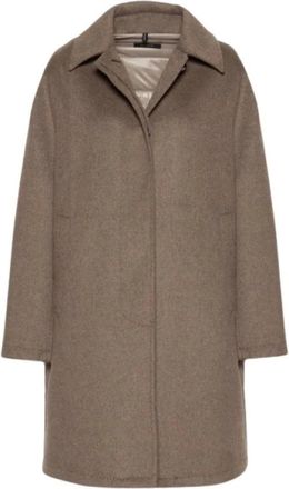 Gimos Abrigo reversible de lana de doble faz ultrasuave - Coats - Mujer - Marr&oacute;n - 2XS