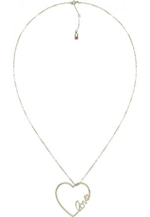 Tommy Hilfiger Womens 2700908 Ladies Necklace - Gold Stainless Steel - One Size