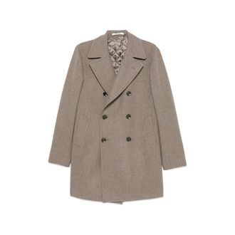Tagliatore Flap-pocket Double-breasted Coat