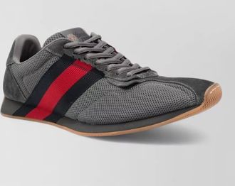Gucci mesh lace-up sneakers