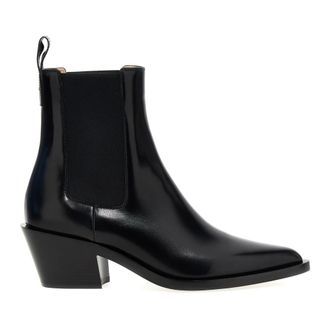Gianvito Rossi Cowboy & Biker Boots, female, Black, 8 UK, Wylie Ankle Boot