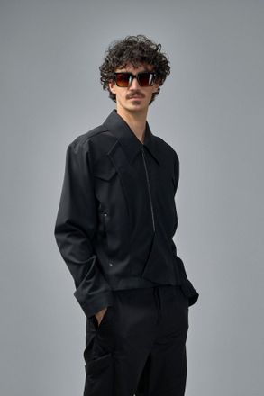 Kiko Kostadinov Kraner Cropped Blouson