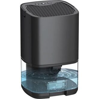 OEM Bolmans - Deshumidificador - Deshumidificador De Aire Para Dormitorio - Deshumidificadores De Aire - Negro - 350 Ml/d&iacute;a - 25 X 15 Cm - 1 Litro - Ultra