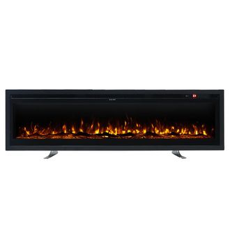 Living and Home 60 Inch Electric Fireplace with Remote 12 Flame Colours 1500W - Living and Home | TJ Hughes