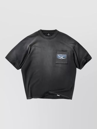 Represent racing spirit graphic pocket logo t shirt