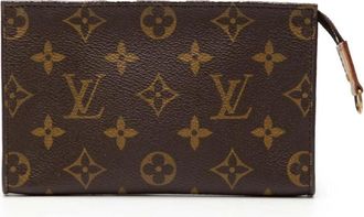 Louis Vuitton Pre-owned Clutches, female, Brown, Size: ONE SIZE Pre-owned Vintage Monogram Pouch