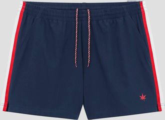 Boast Mens Tipped Match Short In Navy