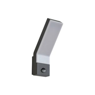 Lindby Lindby - L&aacute;mpara De Pared Exterior korvik En Negro Aluminio