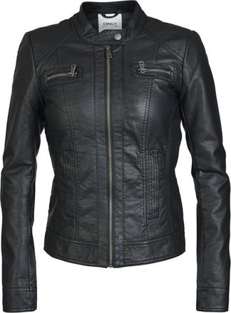 Only Zwarte Blazer met Rits voor Vrouwen - Dames - Zomerjassen - Zwart - 3XS - Jassen