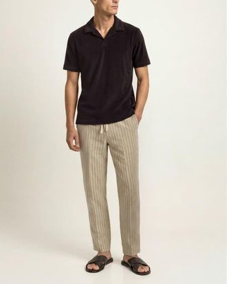 Orlebar Brown Struma Merino Classic Fit Sweatpant in Espresso at Nordstrom, Size Xx-Large