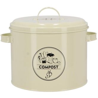 Esschert Design Esschert Design - Compostiera da cucina con filtro al carbone