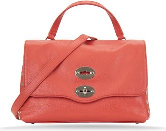 Zanellato Postina S Schoudertas - Dames - Handtassen - Rood - ONE Size - Leer - Tassen