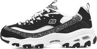 Skechers (WMNS) Skechers Dlites 4.0 Black White 896135-BKW