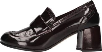 Lorena Paggi Mocasines de Piel - Shoes - Mujer - Marr&oacute;n - 38 1/2 EU