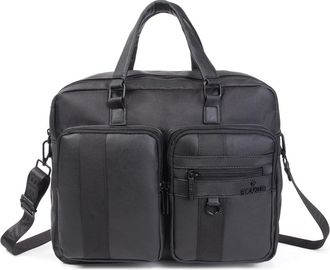 Cavalli Bc1186 laptoptas - Heren - Tassen - Zwart - Maat: ONE Size Zijde