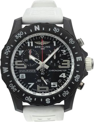 Breitling Pre-owned Breitling Endurance Pro Chronograph Quartz Chronometer Black Dial Mens Watch X82310