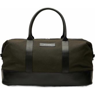 Want Les Essentiels Kelowna Organic Cotton Canvas Weekender Bag in Green at Nordstrom