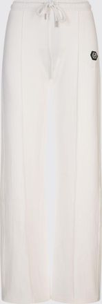 Philipp Plein Pants Woman color White