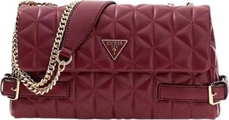 Guess Mujer, Bolsos, Rojo, Talla: ONE Size