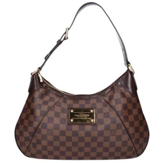 Louis Vuitton Pre-owned Shoulder Bags, female, Brown, Size: ONE SIZE Pre-owned Damier Canvas Shoulder Bag