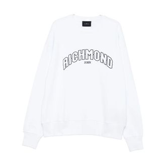 John Richmond Hombre, Sudaderas, Blanco, Talla: M