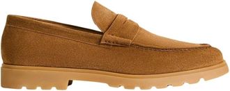 Kiton Suede Loafer - Heren - Loafers - Bruin - 42 EU - Leer - Schoenen