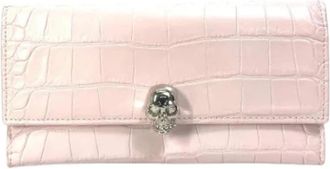 Alexander Wang Pre-owned Leather Wallet - Dames - Vintage Accessoires - Roze - ONE Size - Leer - Vintage