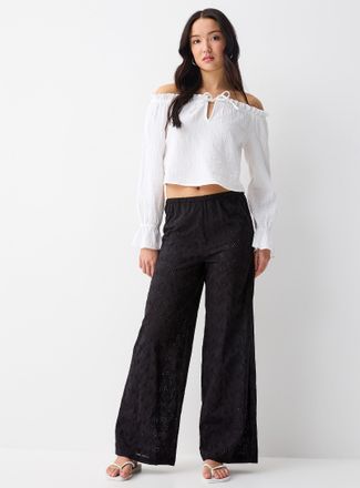 Twik Womens Broderie anglaise pant