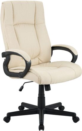 Clp Clp - Silla De Oficina Xl Tejido Sparta Crema