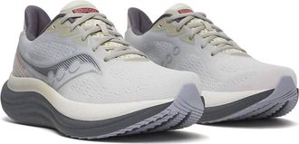 Saucony Mens Triumph 23 Running Shoes In Grey/shadow
