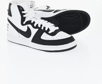 Nike CDG X NIKE High-Top Sneakers TERMINATOR Two-Tone Leather size 42,5