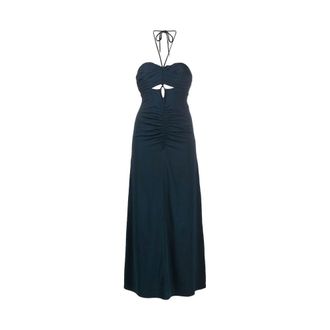 Self Portrait Gray Viscose Casual Womens Dress